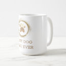 Search for best dog dad ever mugs Modern fun playful