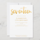 Search for 17 years old birthday invitations Trendy