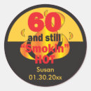 Search for funny 60th birthday stickers Typography