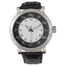 Search for numbers watches Black and white