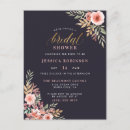 Search for black and gold bridal shower invitations Roses
