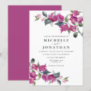 Search for bougainvillea wedding invitations Elegant