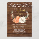 Search for rustic couples shower invitations Pumpkin