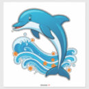 Search for jumping fish stickers Dolphin