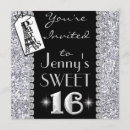 Search for sweet 17 birthday invitations Trendy