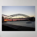 Search for sydney harbour bridge posters Sunset