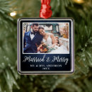 Search for groom with top christmas tree decorations Mr and mrs