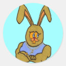 Search for rabbit hunting stickers For kids