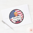 Search for corrupt stickers President