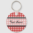 Search for black white checkered key rings Gingham