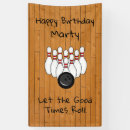 Search for bowling banners Birthday