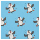 Search for puffin fabric Cute