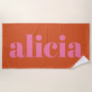 Search for orange beach towels Elegant