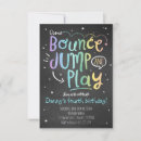 Search for jump and play invitations Colourful
