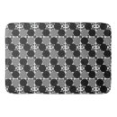 Search for white and black circle bath mats Retro