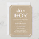 Search for kraft paper baby shower invitations Vintage