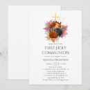 Search for party first communion invitations Floral
