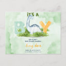 Search for watercolor dinosaur postcards Green