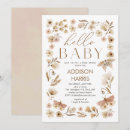 Search for fall blossom invitations Simple delicate wildflower bloom