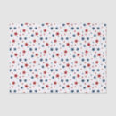 Search for patriotic tissue paper Star pattern
