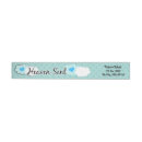 Search for blue polka dots return address labels Baby