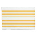 Search for yellow and white pillowcases Stripes