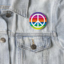 Search for peace sign badges Retro