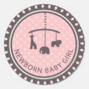 Search for cute newborn stickers Pink
