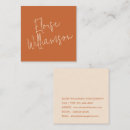 Search for orange business cards Colourful