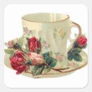 Search for vintage teacup stickers Roses