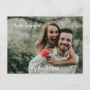 Search for engagement announcement postcards Engaged