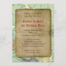 Search for vintage map invitations Pirates