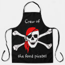 Search for skull and bones aprons Black