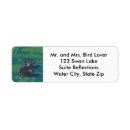 Search for swan bird return address labels Lake