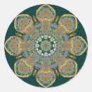 Search for circular design stickers Round