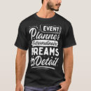 Search for event planner tshirts Organiser