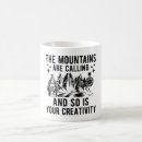 Search for adventure is calling mugs Hiking