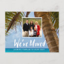 Search for palm tree moving announcement cards Coastal