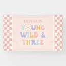 Search for young wild and three banners For kids
