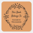 Search for plate square bookplates Floral