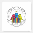 Search for pencil design stickers First day of school
