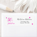 Search for 50th return address labels 50 years old