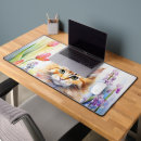 Search for orange kitty cat mousepads Watercolor