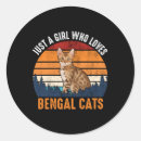 Search for bengal cat stickers Funny