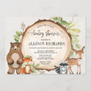Search for raccoon baby shower invitations Rustic