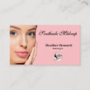 Search for makeup artist business cards Logo