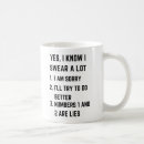 Search for swear mugs Sarcastic