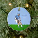 Search for field christmas tree decorations Blue sky