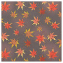 Search for autumn leaf fabric Orange