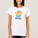 Search for well behaved rarely make history tshirts Feminist